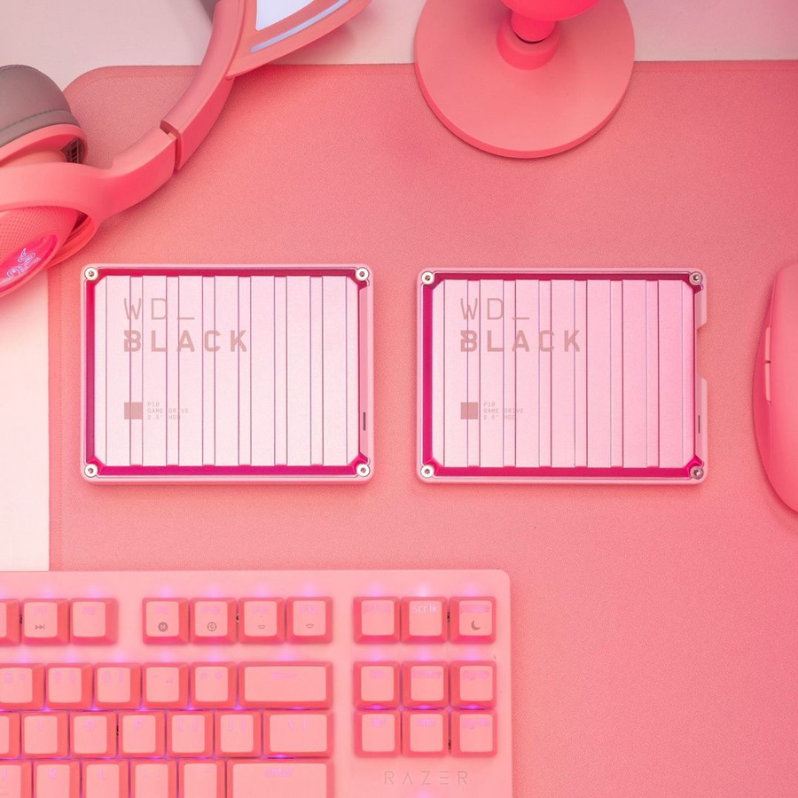 ổ cứng WD_Black P10 phiên bản màu hồng mới