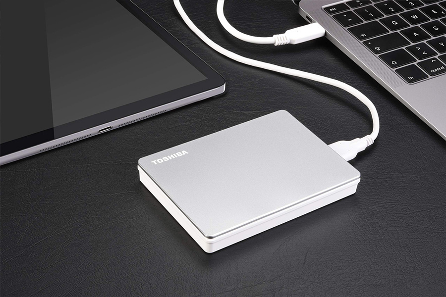 ổ cứng hdd di động toshiba canvio flex kết nối điện thoại