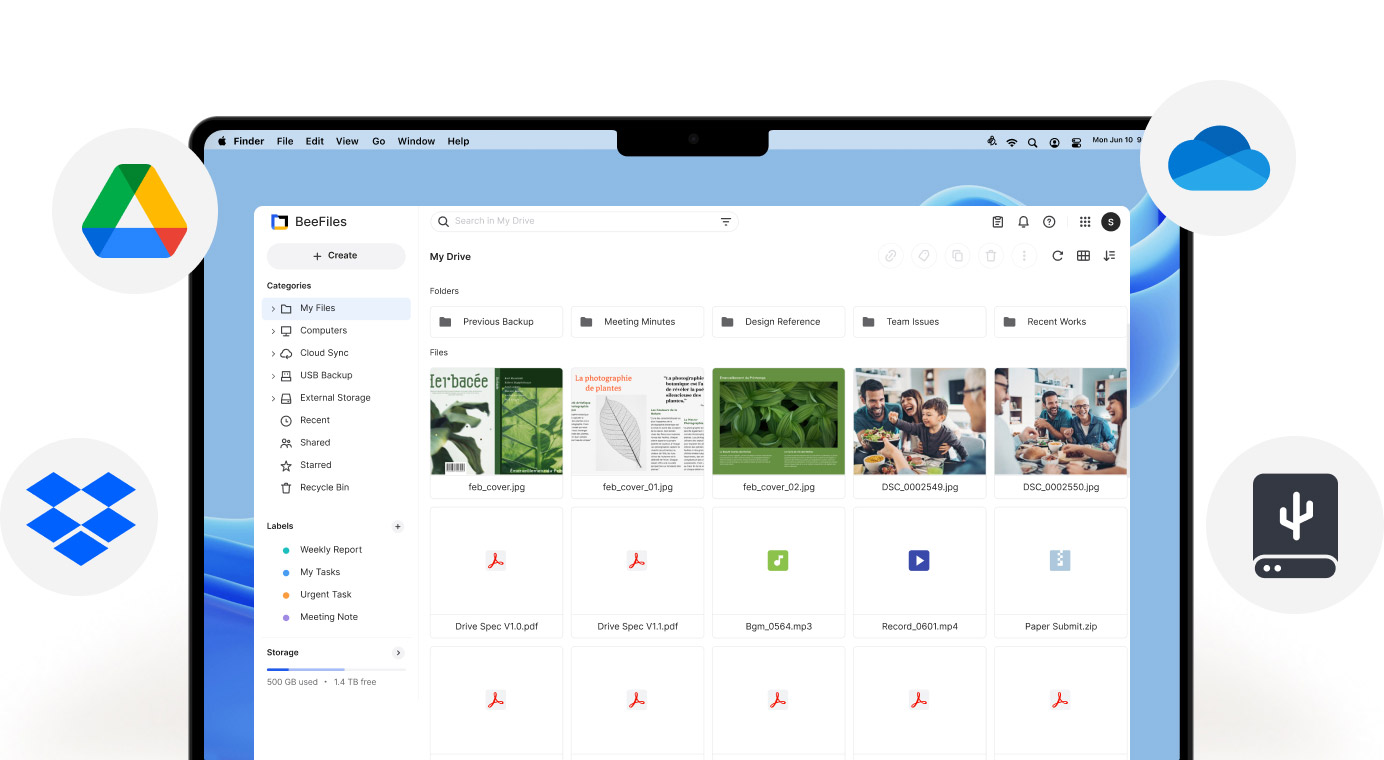 quản lý dữ liệu tập trung với synology beestation plus 8tb