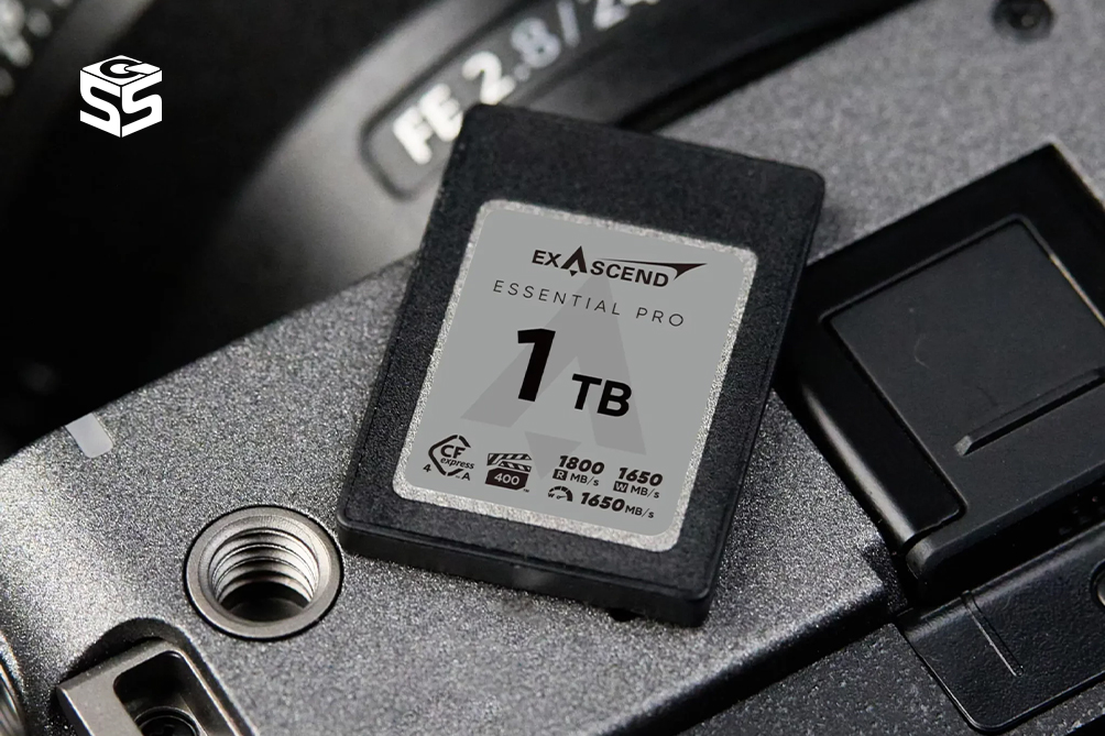 thẻ nhớ exascend essential pro cfexpress type-a pcie 4 dành cho máy ảnh sony