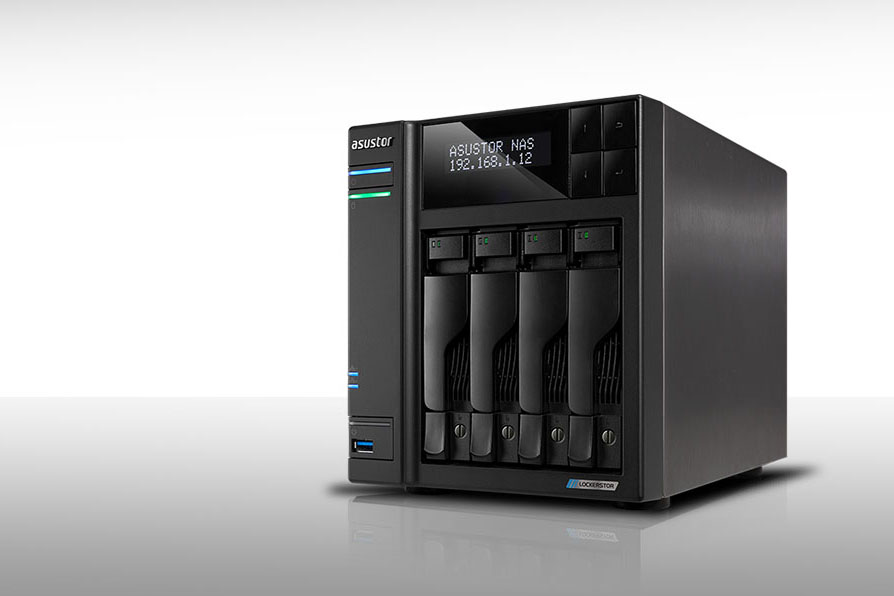 top 5 nas 2024 - Thiết bị NAS Asustor Lockerstor 4 Gen 3