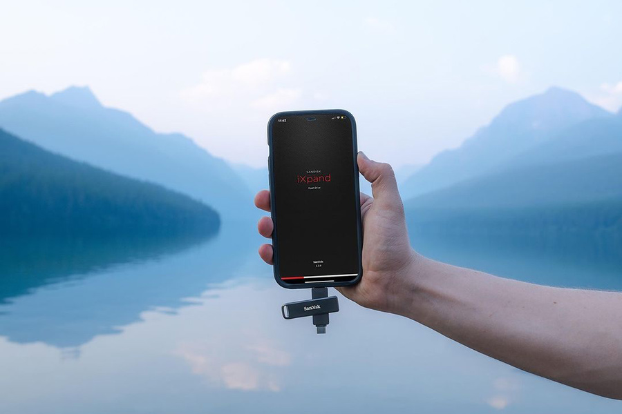 usb 2 đầu sandisk ixpand luxe type-c and lightning