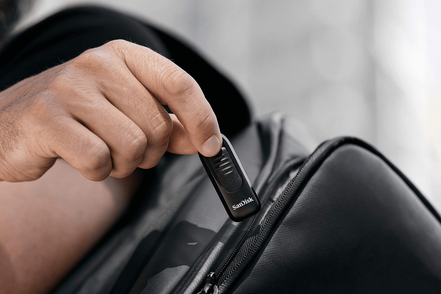 usb sandisk ultra slider usb type-c 400mbps