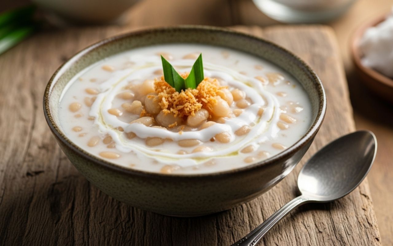 Chè Đậu Trắng Nước Cốt Dừa – Béo Ngọt Thơm