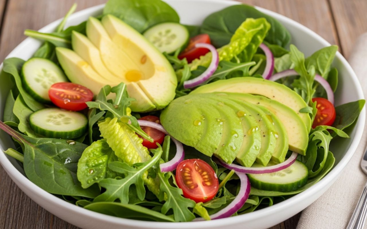 Salad Bơ Rau Xanh: Món Ăn Lành Mạnh, Dễ Làm Cho Mọi Nhà