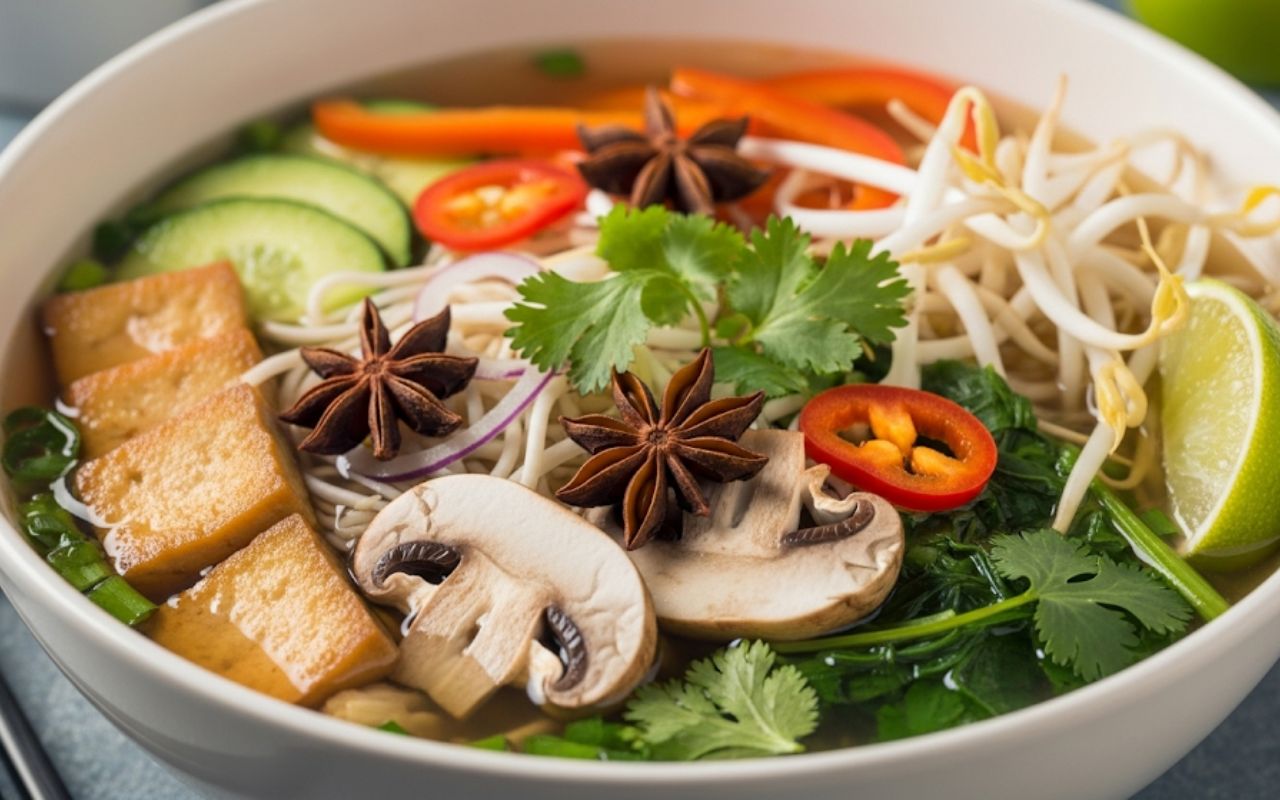 Phở Chay Cho Người Ăn Kiêng: Công Thức Thanh Đạm, Ít Calo