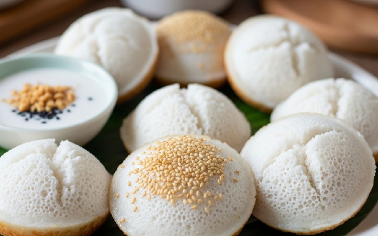 Bánh Bò Chay – Xốp Mềm, Hương Vị Truyền Thống