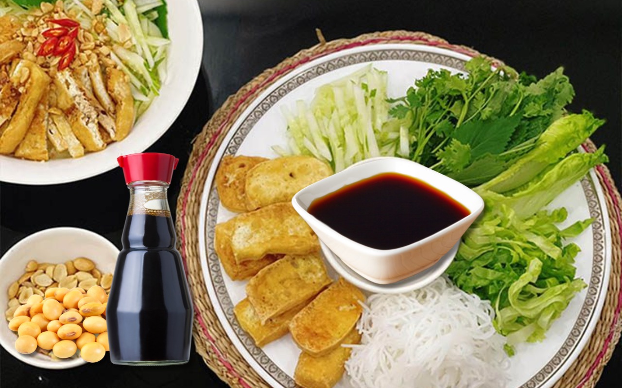 Bún Nước Tương Chay – Món Bún Thanh Đạm Đậm Đà Nước Tương