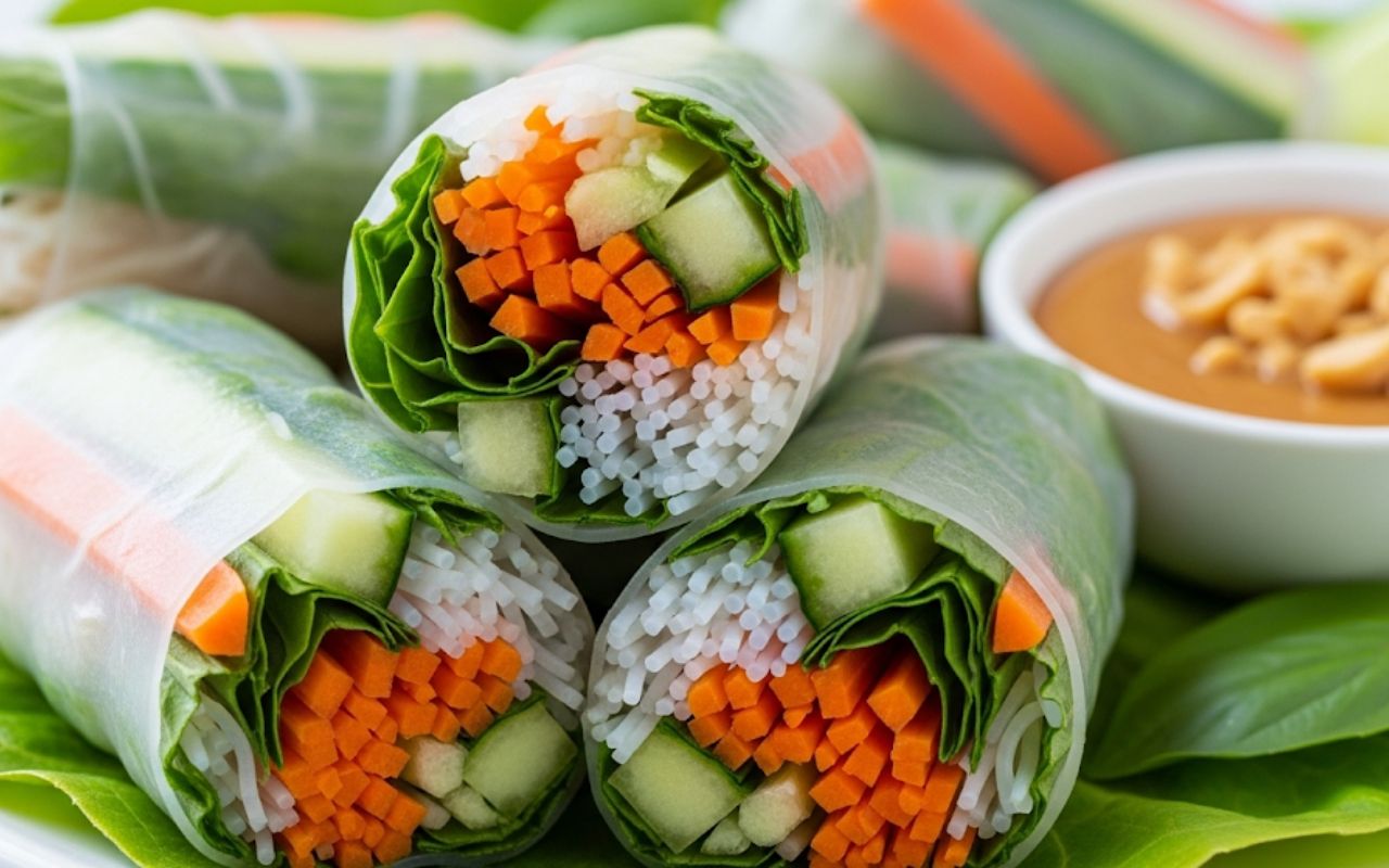 Bì Cuốn Chay: Món Ăn Thanh Đạm, Tươi Ngon Và Dễ Làm