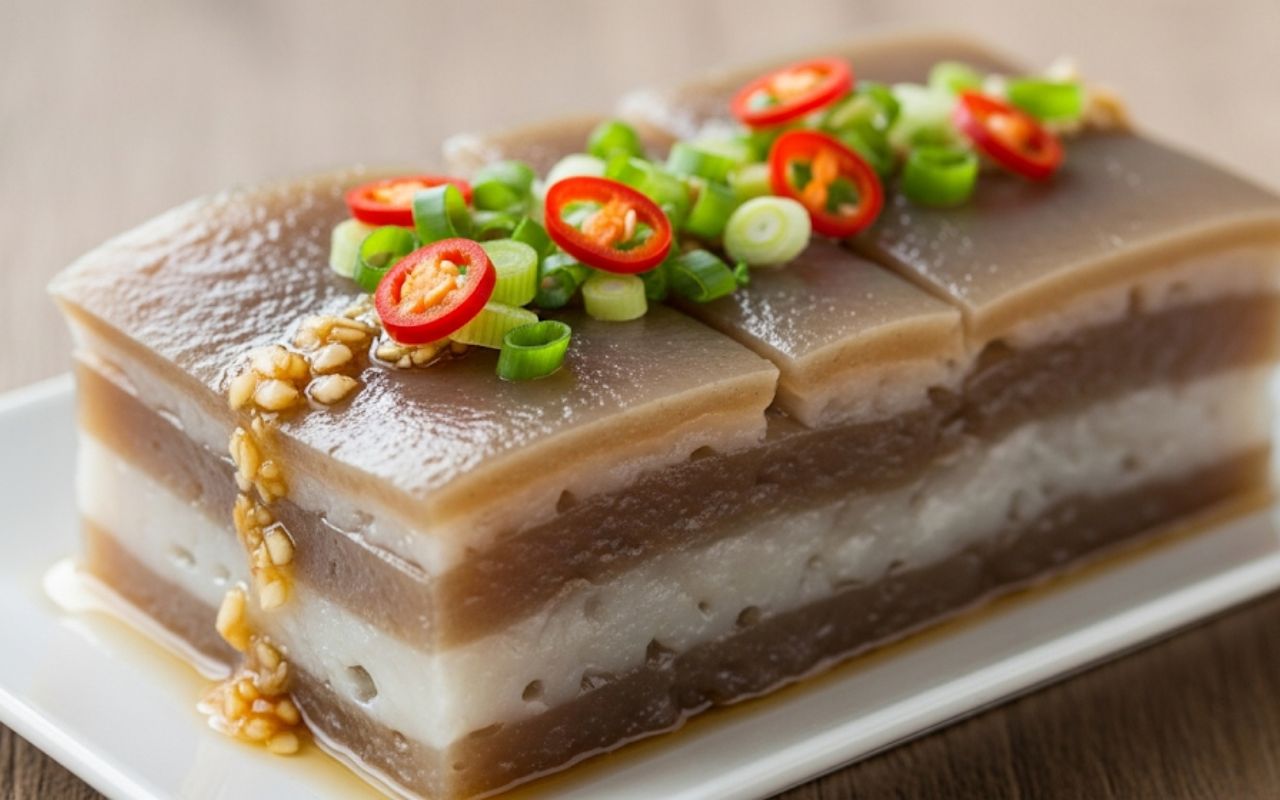 Bánh Da Lợn Chay – Dẻo Ngon, Màu Sắc Đẹp Mắt