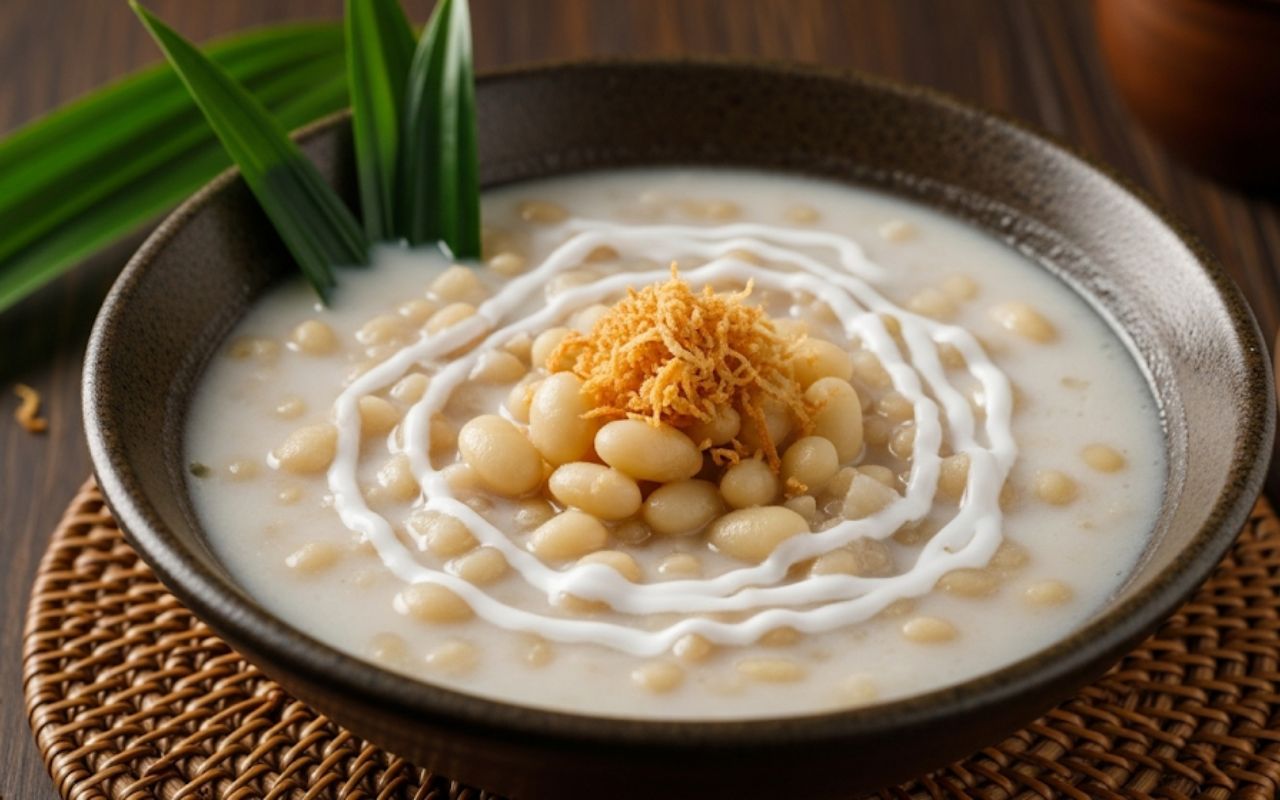 Chè Đậu Trắng Nước Cốt Dừa – Béo Ngọt Thơm