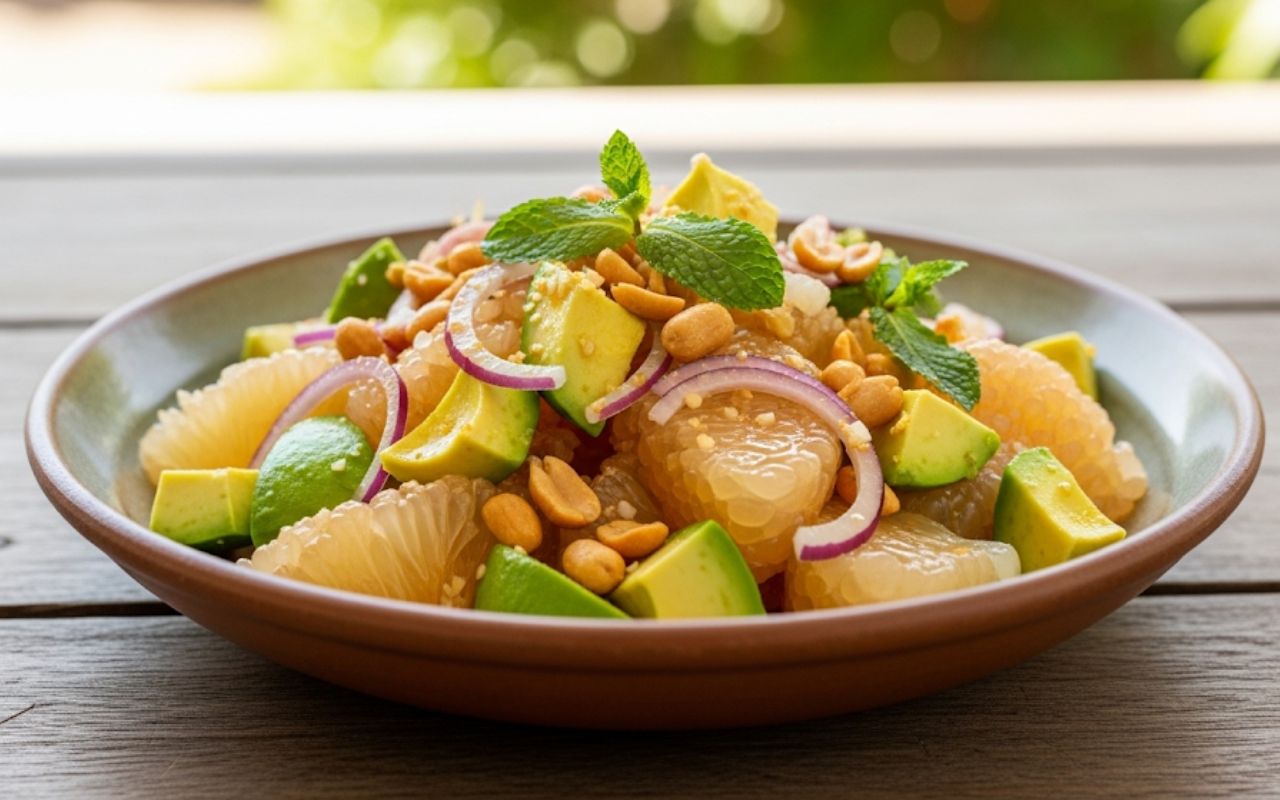 Gỏi Bưởi Chay - Món Ngon, Tươi Mát Giúp Cải Thiện Sức Khỏe