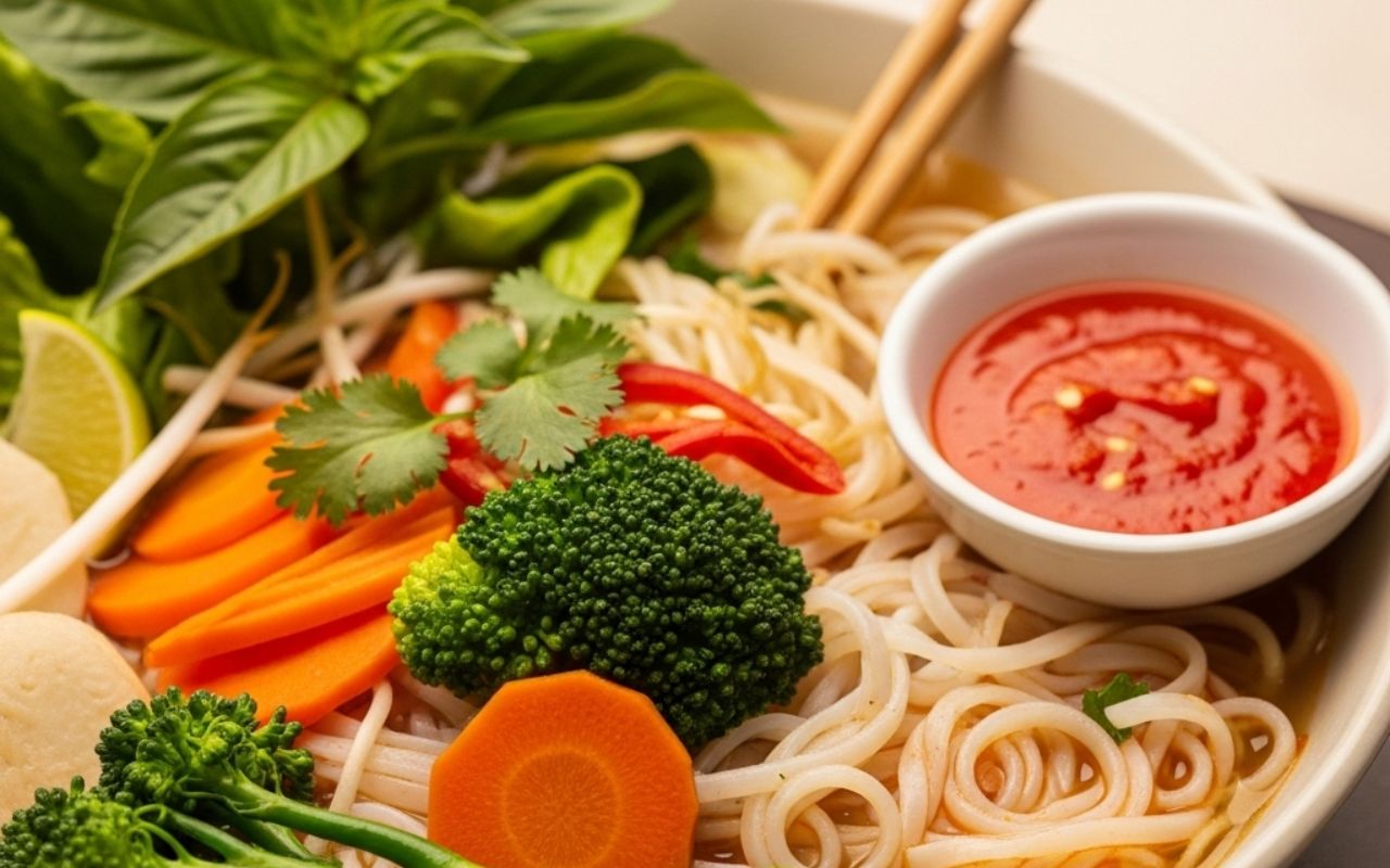 Phở Chay Tiện Lợi: Từ Gói Ăn Liền Đến Quán Ngon Cho Ngày Bận Rộn