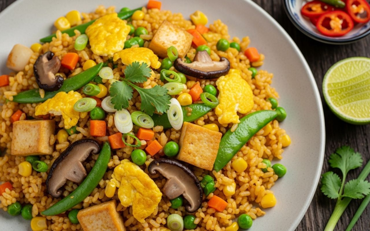 Cơm Chiên Dương Châu Chay – Rau Củ Đậm Vị Ngon
