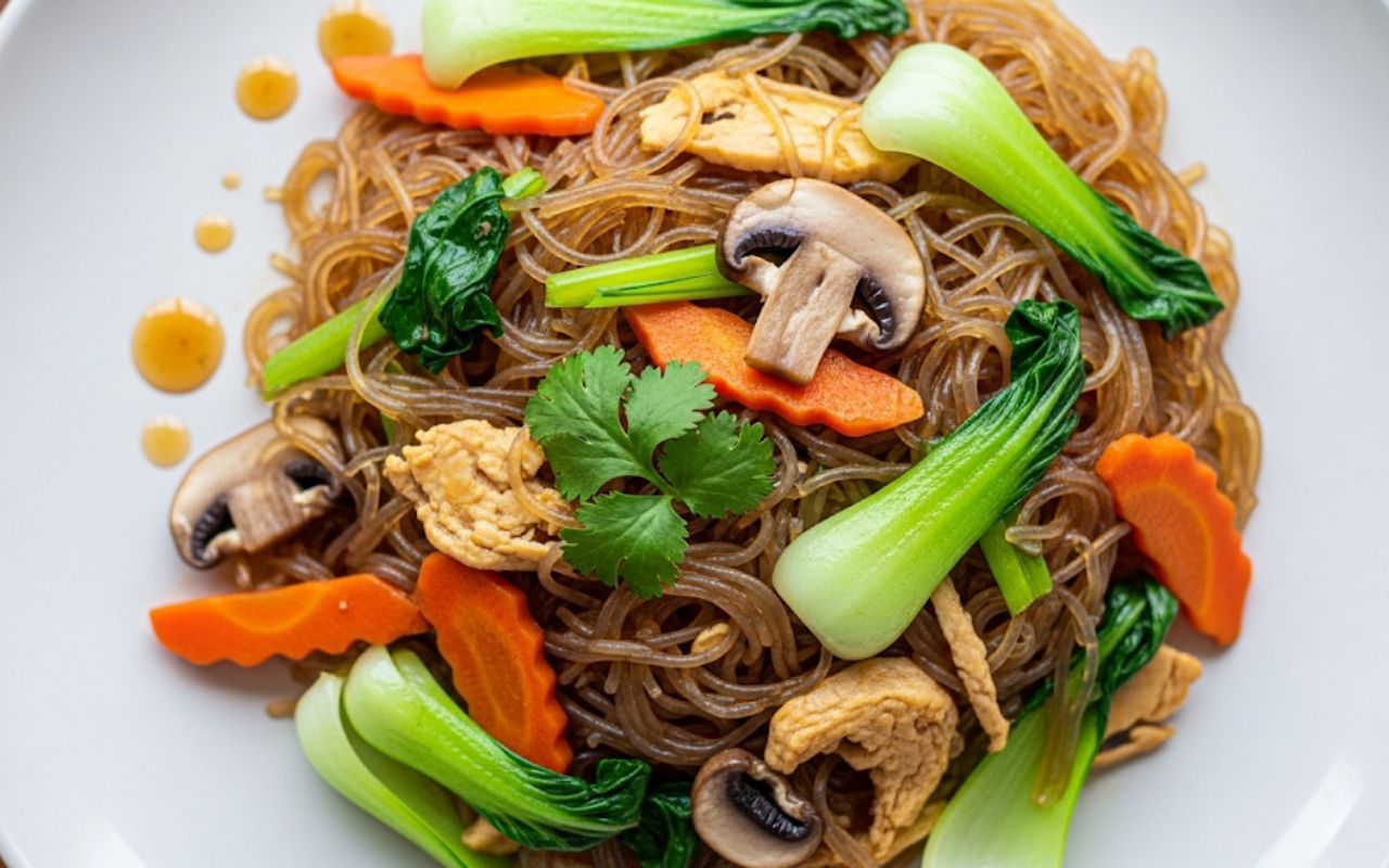 Miến xào chay – Món ăn chay thanh đạm, thơm ngon, dễ làm