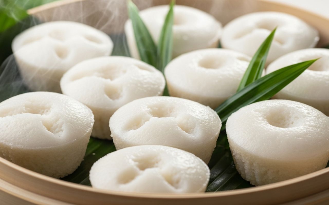 Bánh Bò Chay – Xốp Mềm, Hương Vị Truyền Thống