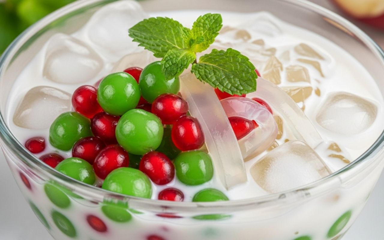 Chè Sương Sa Hạt Lựu – Mát Lạnh, Tráng Miệng