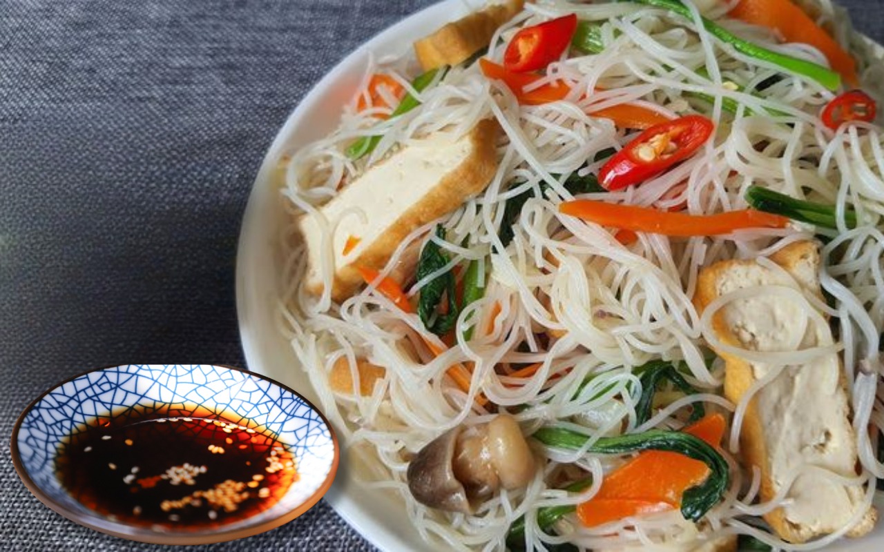 Cách Làm Bún Nước Tương Chay – Thơm Ngon Khó Cưỡng Với Nước Tương Chay