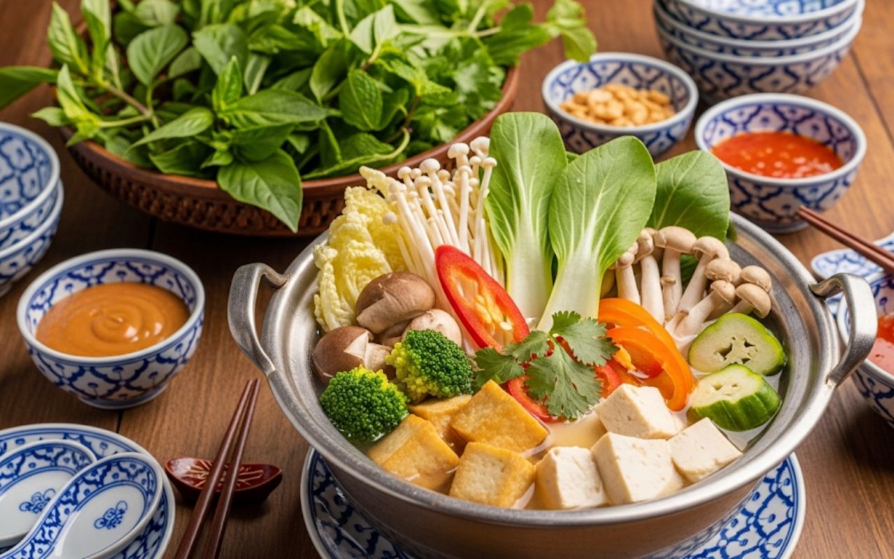 Cách Nấu Lẩu Thái Chay Ngon Đậm Đà, Dễ Làm Tại Nhà