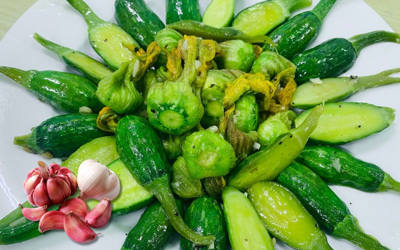 Bông Bí Xào Tỏi – Món Ăn Chay Thơm Ngon, Dễ Làm