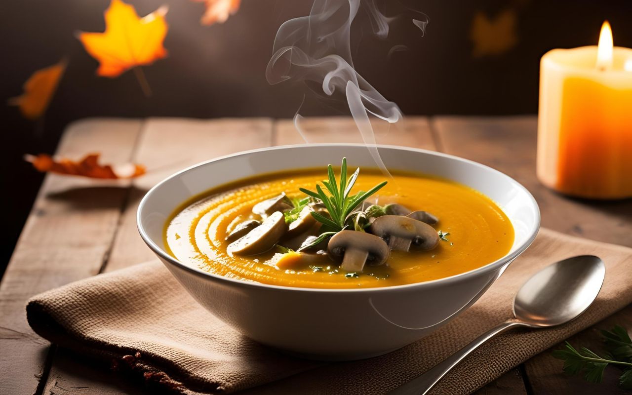 Canh bí xanh nấu nấm dễ làm và đầy đủ dưỡng chất