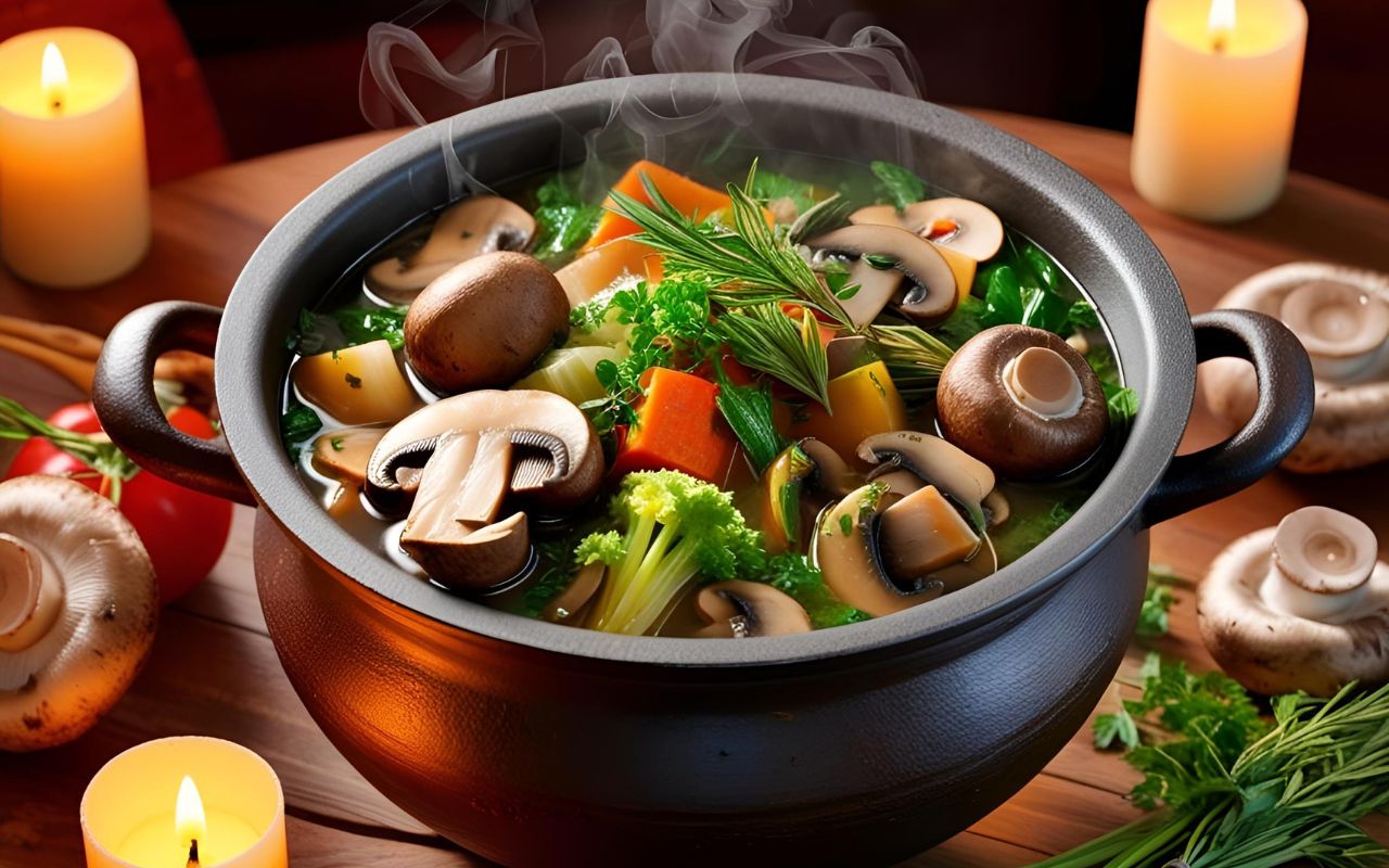 Lẩu Nấm Chay: Món Lẩu Thanh Đạm Cho Bữa Ăn Nhẹ Nhàng