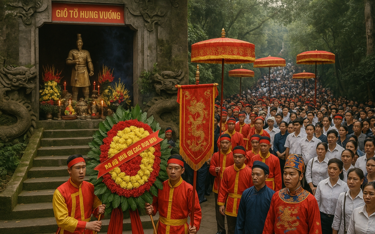 Lễ Giỗ Tổ Hùng Vương 2025 – Ngày Nghỉ Và Ý Nghĩa