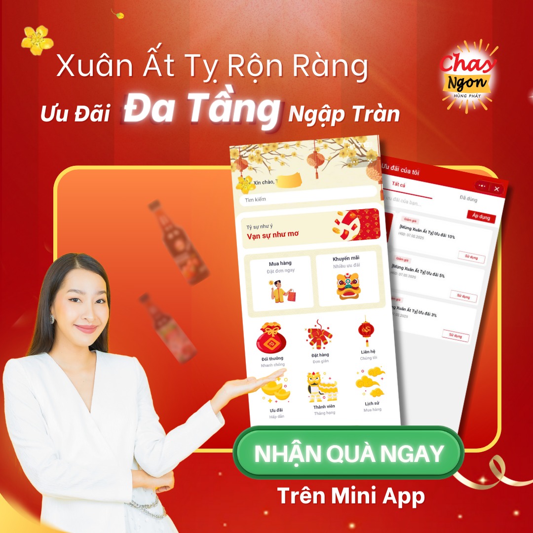 XUÂN ẤT TỴ RỘN RÀNG, TẶNG VOUCHER NGẬP TRÀN