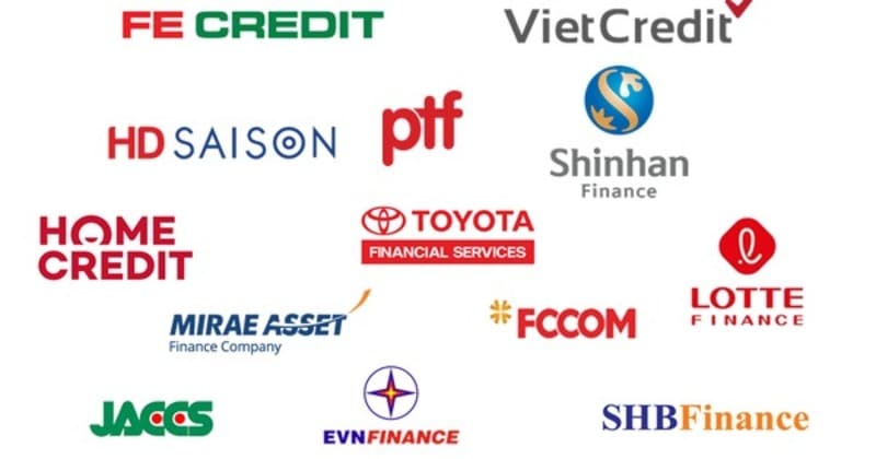 Các công ty tài chính cho vay trả góp phổ biến hiện tại