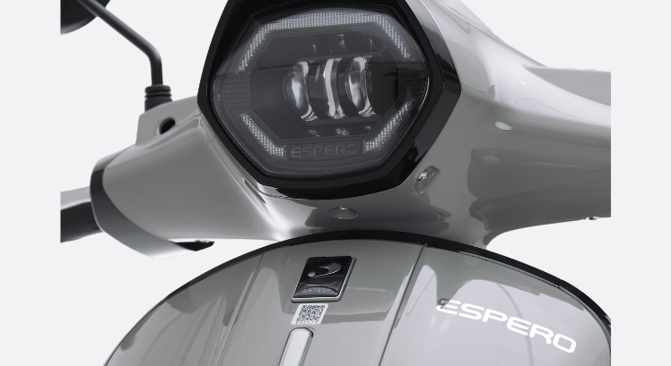 Đèn pha bi cầu LED sáng rõ, an toàn khi đi đêm