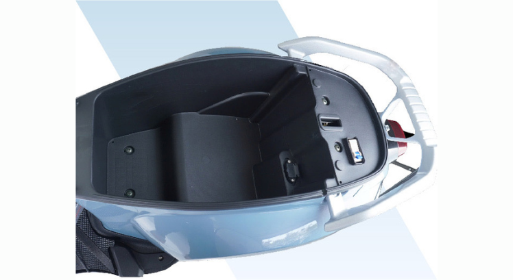 Cốp xe Vespa JVC S6 siêu rộng dung tích đến 19.5L