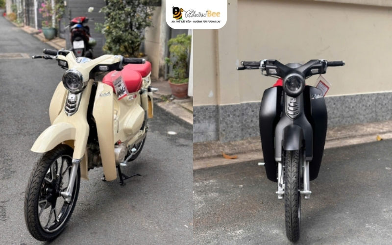 Thiết kế mô phỏng Cub 125 Honda nhập khẩu