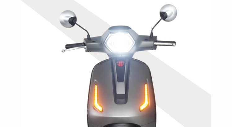Xe máy điện JVC Vespa V6 đèn pha LED bi cầu siêu sáng