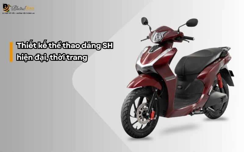 Espero Velia E thiết kế thể thao dáng SH hiện đại, thời trang