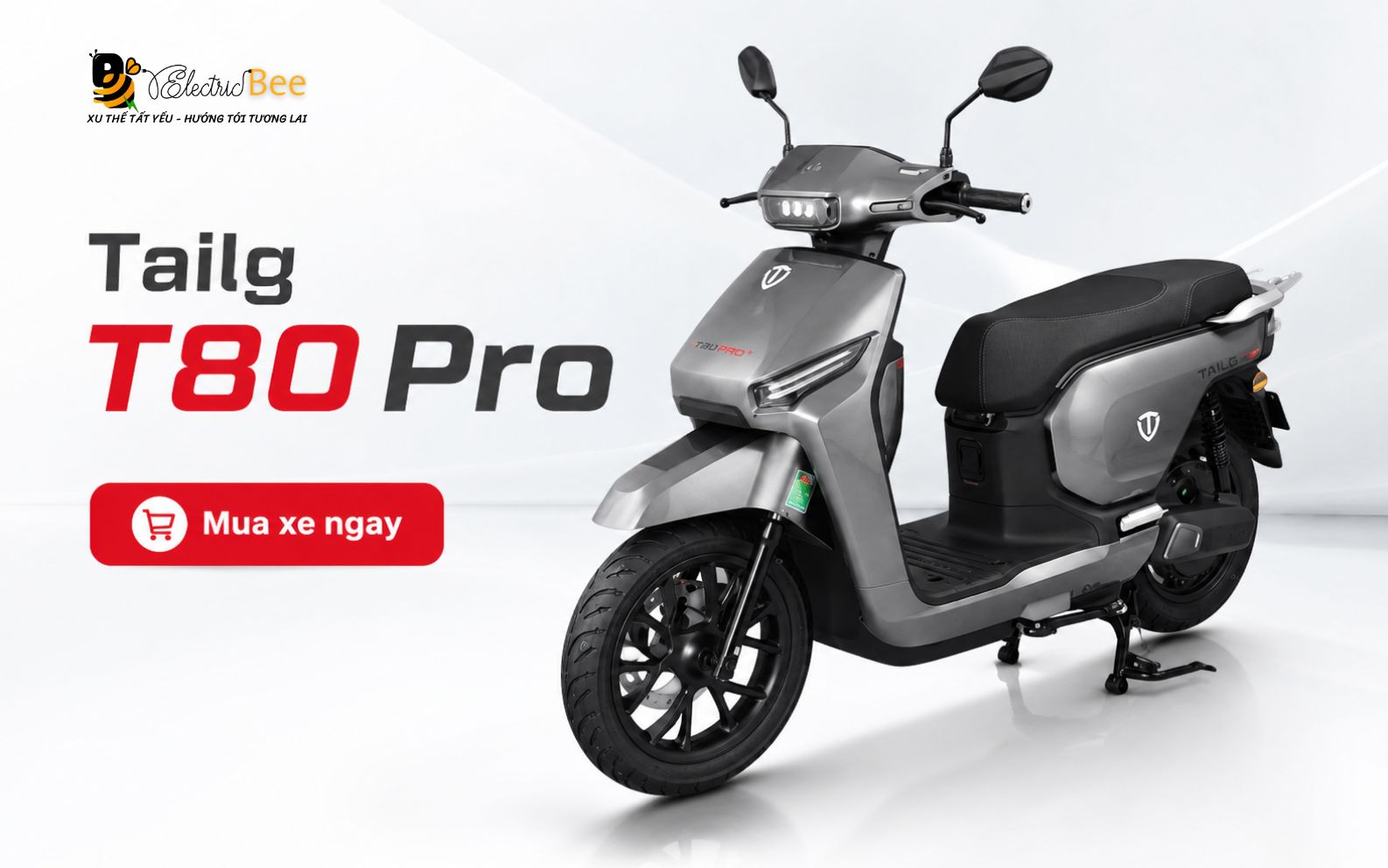 Xe máy điện TAILG T80 Pro - Động cơ 4000W, tốc độ 80 km/h