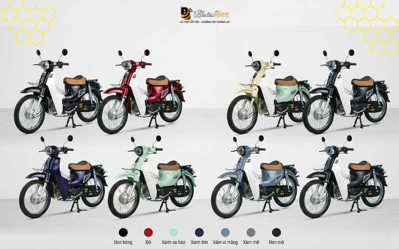 Tổng quan Xe Cub 50cc Detech Espero Plus 2 Đèn Bi Cầu (Cub 81)