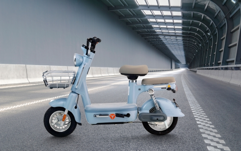 Xe đạp điện YADEA i8 sở hữu thiết kế hiện đại