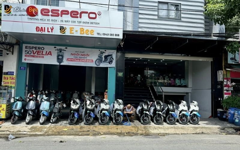 Electric Bee là hệ thống phân phối xe máy điện chính hãng