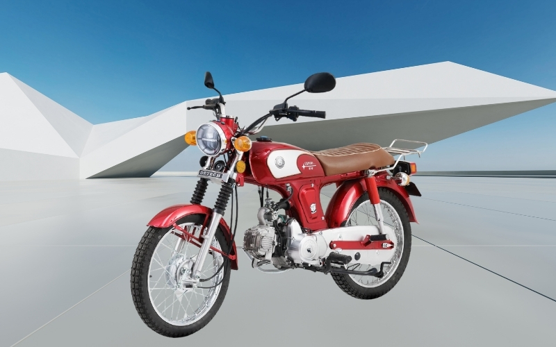 Mẫu xe máy Espero DT-67 mang phong cách mạnh mẽ