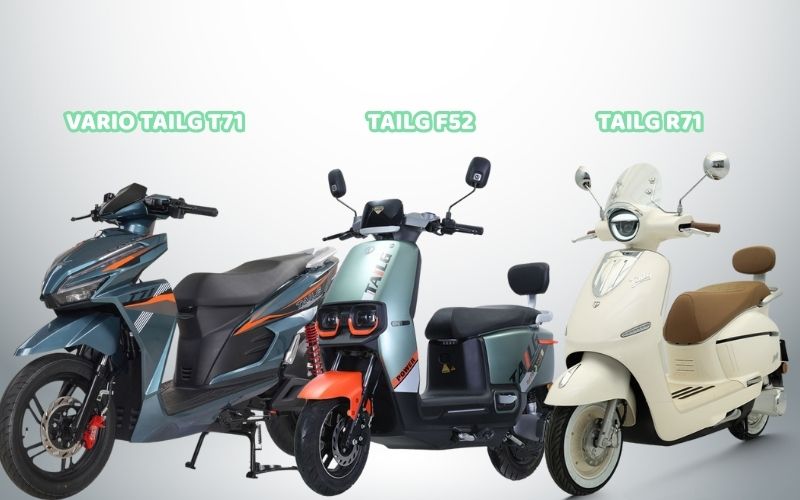 Các sản phẩm xe máy điện TAILG nổi bật