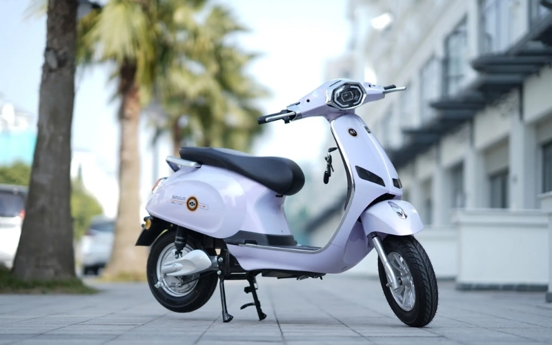 Xe ga Vespa 50cc có thiết kế tinh tế, phong cách Ý