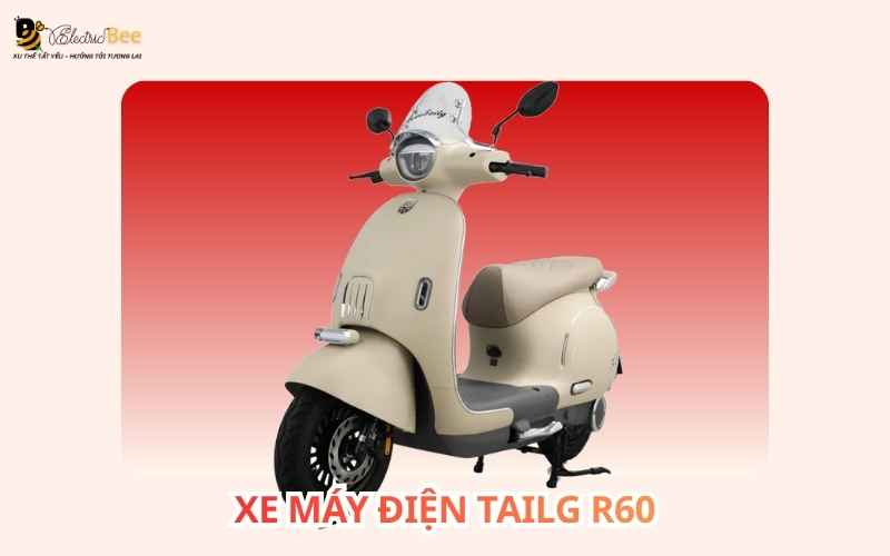 Xe máy điện TAILG R60 nhỏ gọn, dễ điều khiển