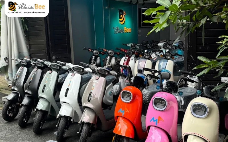 Hệ thống cửa hàng Electric Bee phân phối các dòng xe máy điện đẹp cho nữ