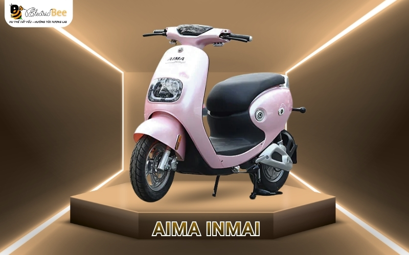 Xe máy điện AIMA Inmai sở hữu ngoại hình trẻ trung chịu tải trọng lớn