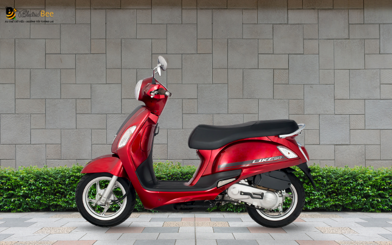 Xe ga KYMCO Like 50 với thiết kế châu Âu thanh lịch cho người trẻ