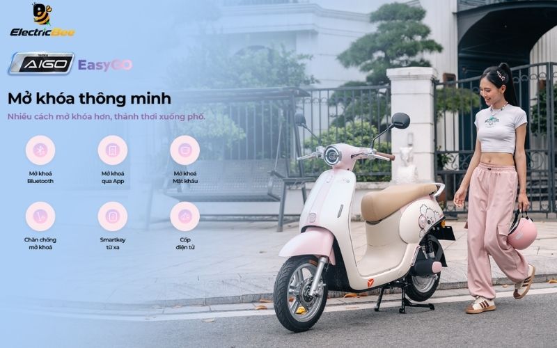 Nhiều công nghệ thông minh trên YADEA OMEE