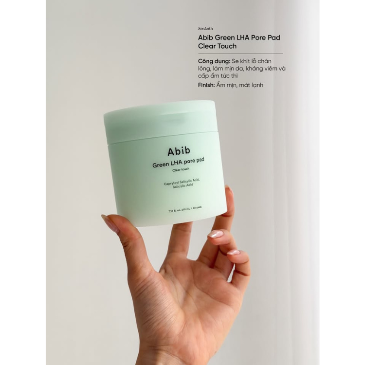Abib Green LHA Pore Pad Clear Touch
