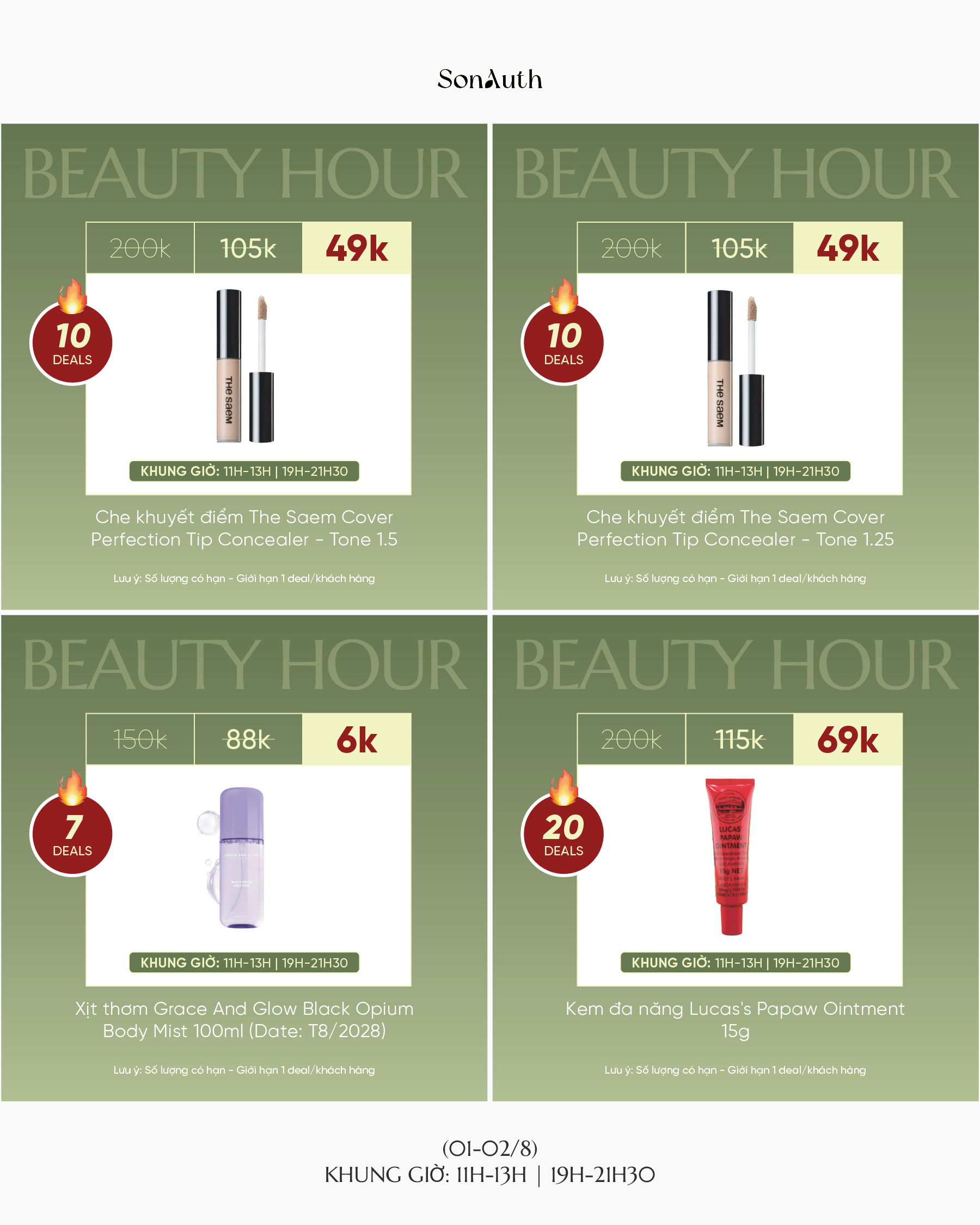 Flash Sale khung giờ vàng