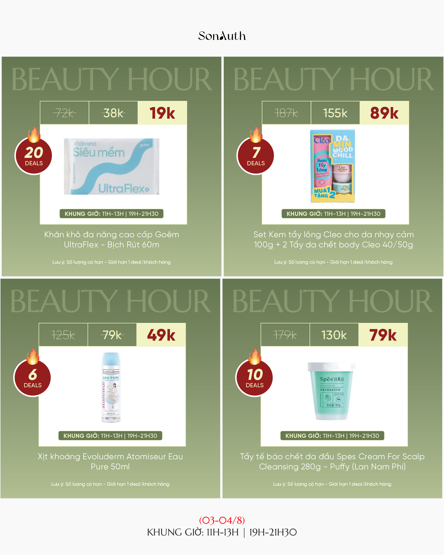 Flash Sale khung giờ vàng
