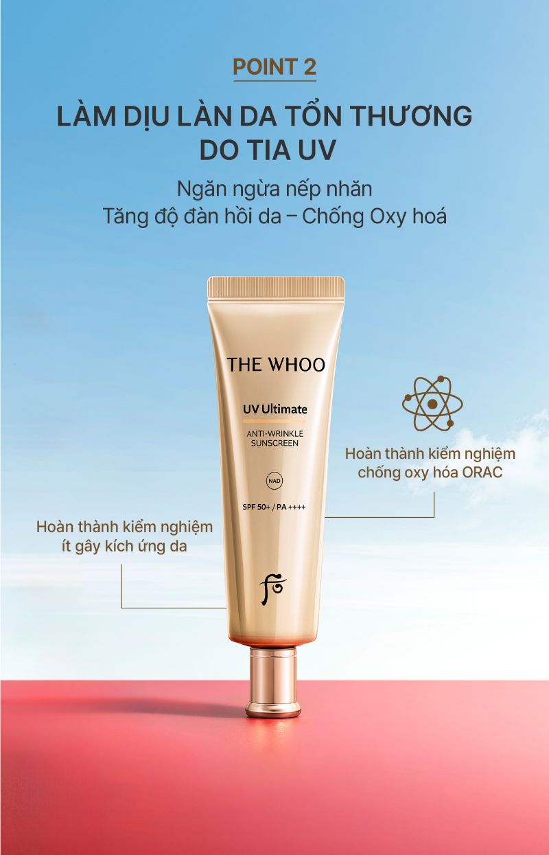 The Whoo UV Ultimate Anti-Wrinkle Sunscreen